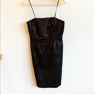 Strapless Brocade Dress